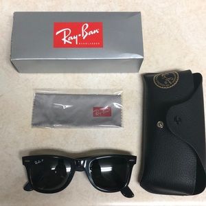 Polarized Ray Ban Wayfarers
